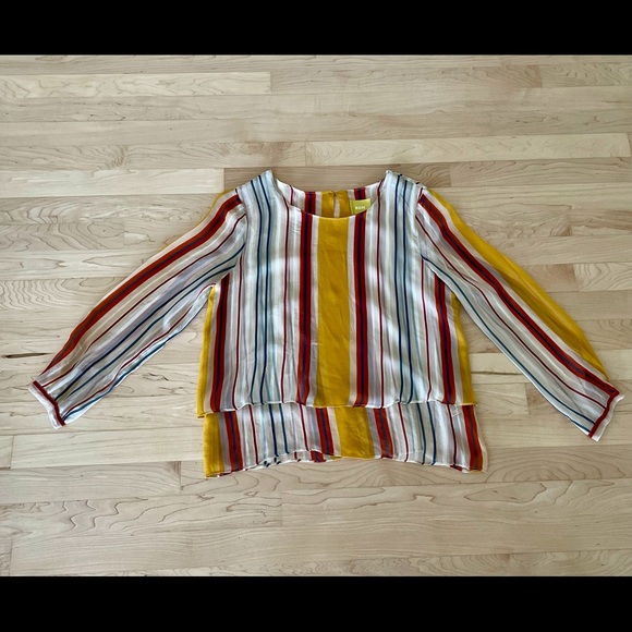 Silk top by Maeve Anthropologie - Picture 6 of 8